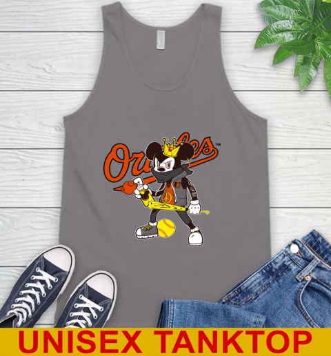 Baltimore Orioles MLB Baseball Mickey Peace Sign Sports Tank Top 7