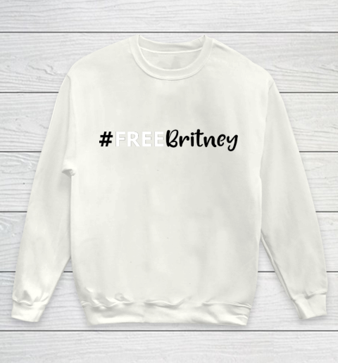 Free Britney Hashtag Youth Sweatshirt