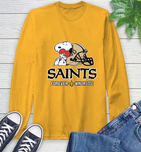 NFL The Peanuts Movie Snoopy Forever Win Or Lose Football New Orleans Saints 60