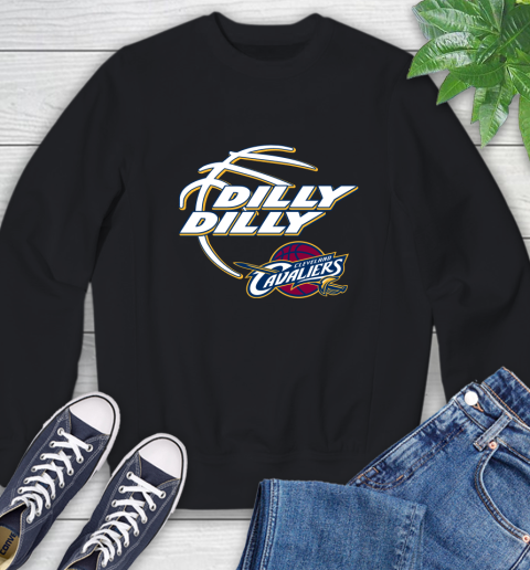 NBA Cleveland Cavaliers Dilly Dilly Basketball Sports Sweatshirt 2