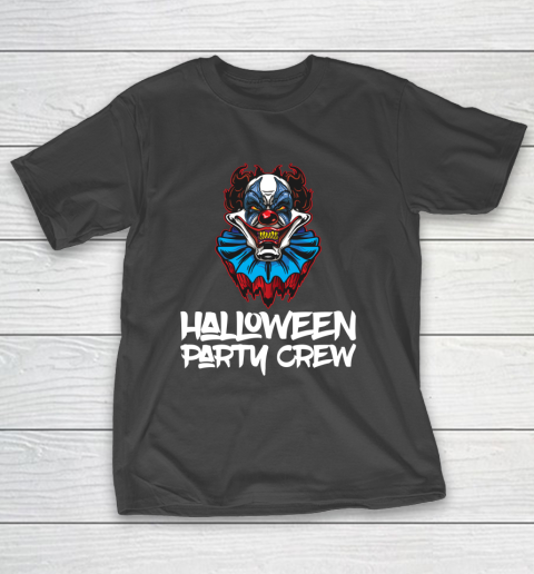 Horror Clown Halloween Matching Costume Outfit Halloween T-Shirt