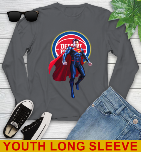 NBA Awesome Superman Basketball Sports Detroit Pistons 130
