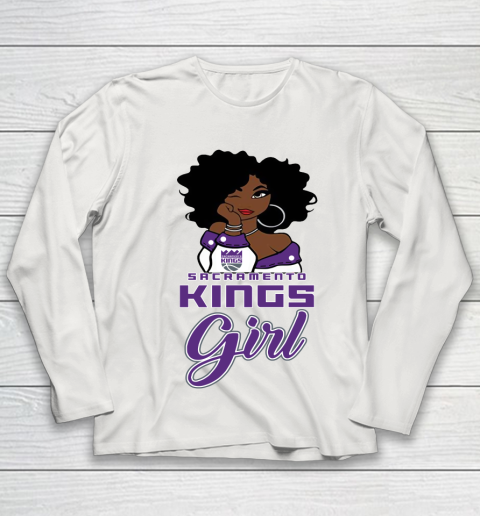 Sacramento Kings Girl NBA Youth Long Sleeve 11