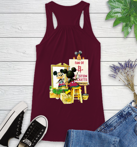 NBA Basketball Houston Rockets Mickey Drawing Shirt 38