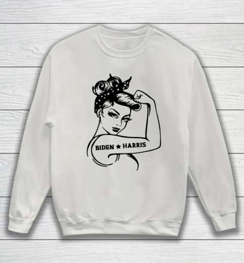 Biden Harris 2020  Joe Biden Kamala Harris Girl Empowerment Sweatshirt 8
