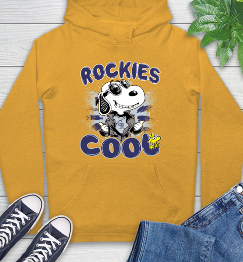 MLB Baseball Colorado Rockies Cool Snoopy Shirt Hoodie 2