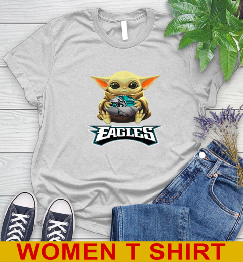 Baby yoda eagles shirt 2025