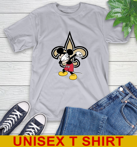New Orleans Saints NFL Football Dabbing Mickey Disney Sports T-Shirt 6
