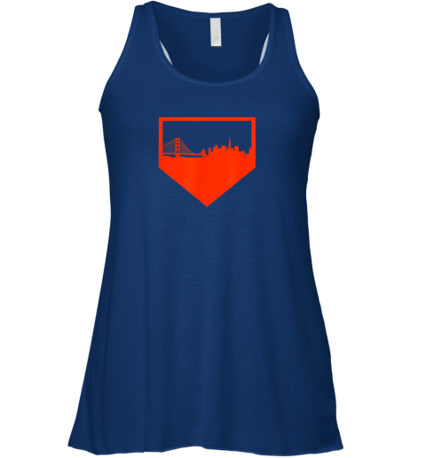 kekm san francisco baseball vintage sf pride the city giant gift flowy tank 32 front true royal