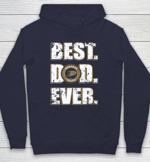 NHL Anaheim Ducks Hockey Best Dad Ever Family Shirt Hoodie 2