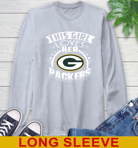 Green Bay Packers NFL Football This Girl Loves Her Team 60