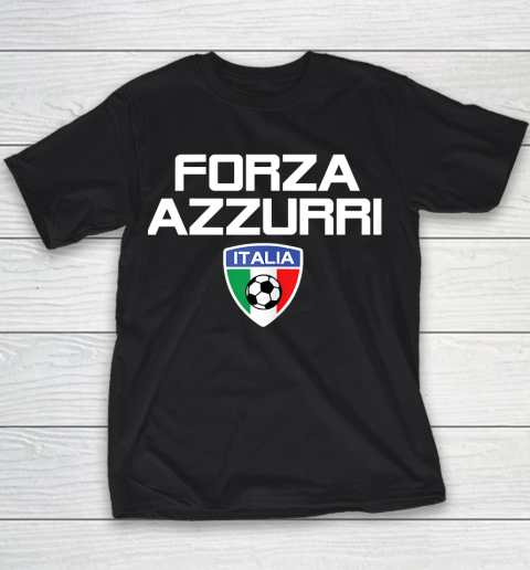 Italy Soccer Jersey 2020 2021 Euro Italia Football Team Forza Azzurri Youth T-Shirt