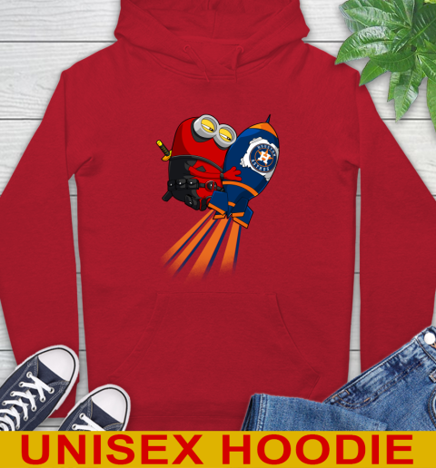 MLB Baseball Houston Astros Deadpool Minion Marvel Shirt Hoodie 10