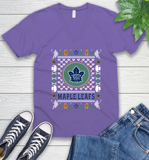 Toronto Maple Leafs Merry Christmas NHL Hockey Loyal Fan Ugly Shirt 55
