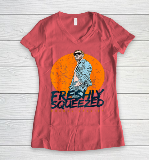 Wrestling Freshly Squeezed Orange Cassidy AEW Wrestler Women's V-Neck T-Shirt 3
