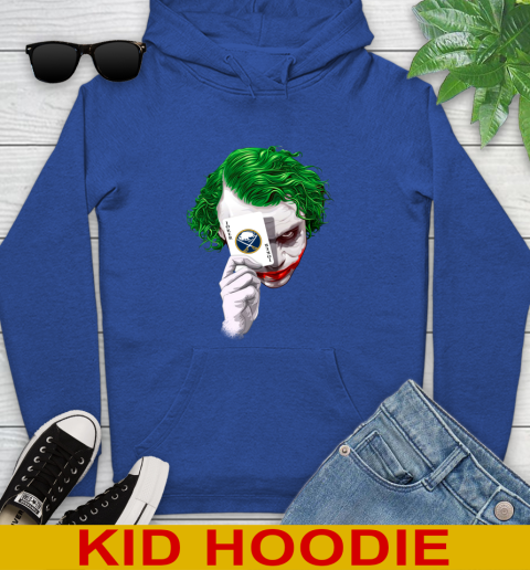 Buffalo Sabres NHL Hockey Joker Card Shirt Youth Hoodie 10