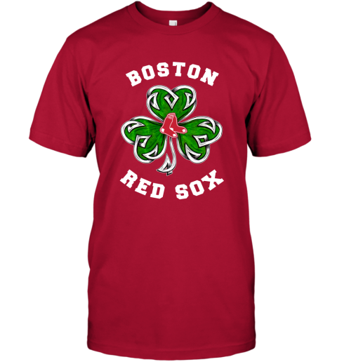 MLB Boston Red Sox Three Leaf Clover St Patrick's Day Baseball