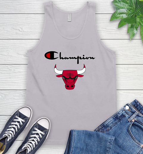 NBA Basketball Chicago Bulls Champion Shirt Tank Top 2