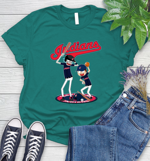 MLB Cleveland Indians Rick And Morty Baseball 102