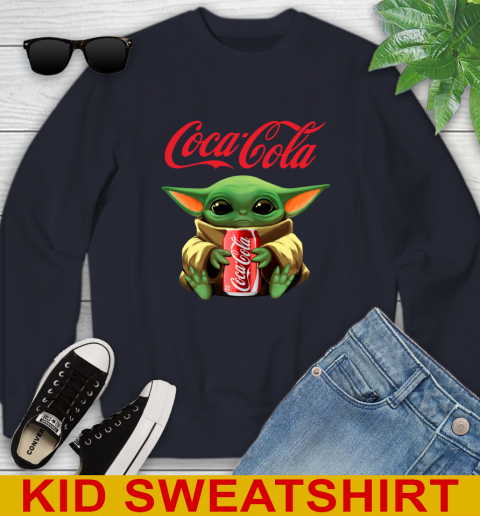 Star Wars Baby Yoda Hugs Coca Cola Soft Drink Shirt 115