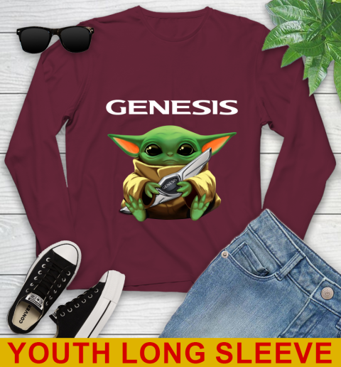 Star Wars Baby Yoda Hugs Genesis Car Shirt 122