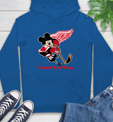 NHL Detroit Red Wings Mickey Mouse Disney Hockey T Shirt Hoodie 9