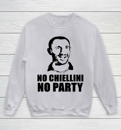 No Chiellini, No Party Italia Champion Euro Player Youth Sweatshirt 2
