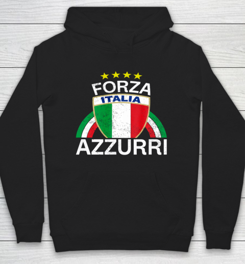 Funny Italia Football Soccer Italian Flag 2021 Hoodie