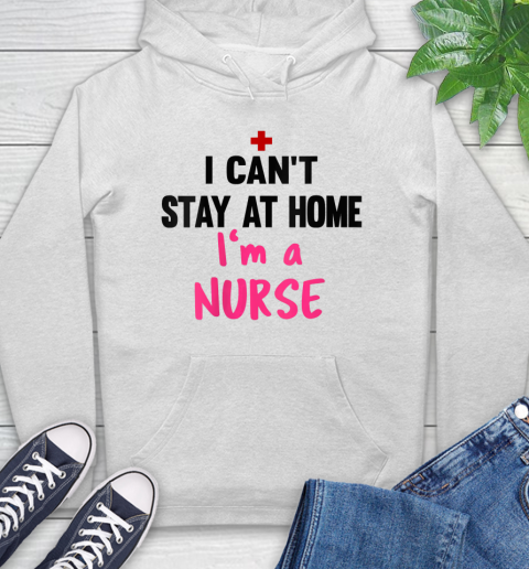 Nurse Shirt Womens Nurse Stay At Home Isolation Social Distancing T Shirt Hoodie