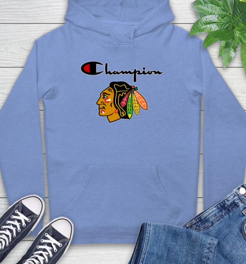 NHL Hockey Chicago Blackhawks Champion Shirt Hoodie 11