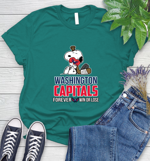 NHL The Peanuts Movie Snoopy Forever Win Or Lose Hockey Washington Capitals 102