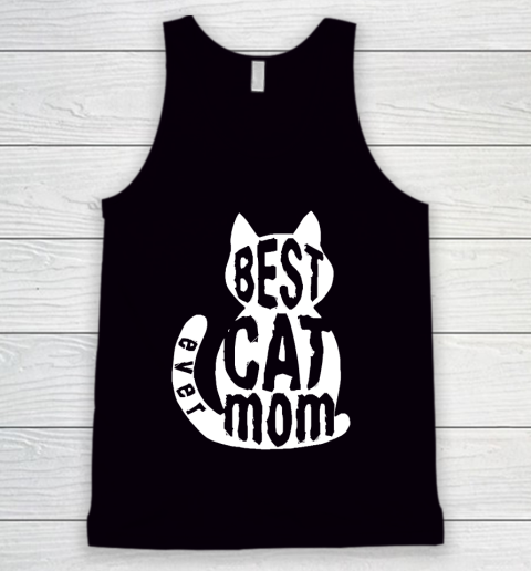 Mother's Day Funny Gift Ideas Apparel  Best cat mom T Shirt T Shirt Tank Top