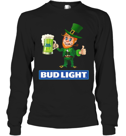 Leprechaun Love Bud Light Irish St. Patrick'S Day Long Sleeve T-Shirt