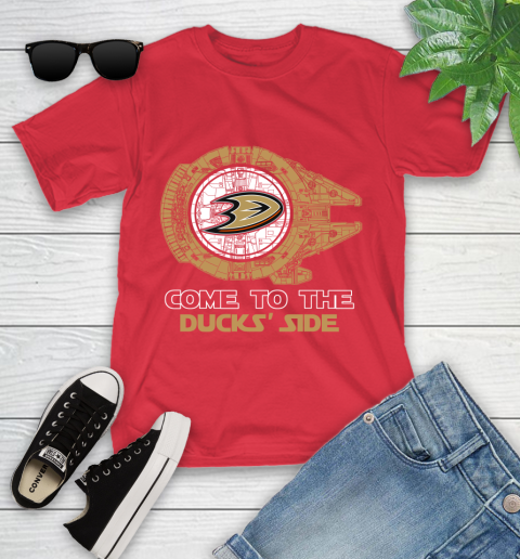 NHL Come To The Anaheim Ducks Wars Hockey Sports Youth T-Shirt 13