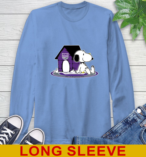 NBA Basketball Sacramento Kings Snoopy The Peanuts Movie Shirt Long Sleeve T-Shirt 11