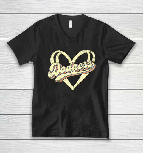 Dodgers Lover V-Neck T-Shirt