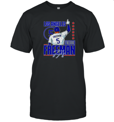 Freddie Freeman Dodgers Grand Slam World Series 2024 signature T-Shirt