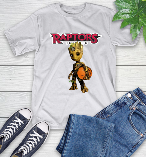 Toronto Raptors NBA Basketball Groot Marvel Guardians Of The Galaxy T-Shirt 12