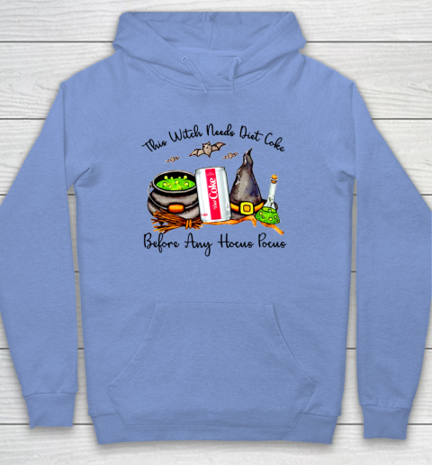 Hocus Pocus Halloween  This Witch Need Diet Coke Hoodie 7