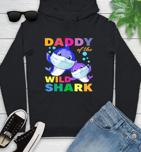 Nurse Shirt Daddy Of The Baby Shark Wearing Medical Mask To Stay Safe T Shirt Youth Hoodie