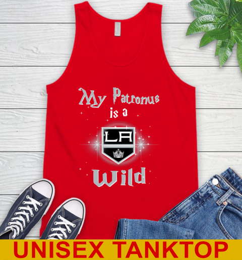 NHL Hockey Harry Potter My Patronus Is A Los Angeles Kings Tank Top 5