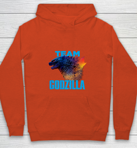 Godzilla Vs Kong Official Team Godzilla Neon Youth Hoodie Tee For Sports