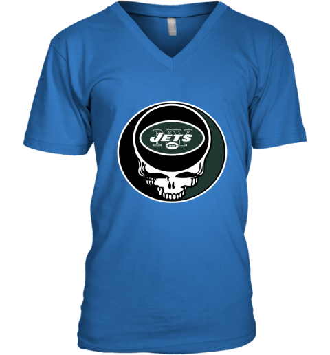 Team New York Jets X Grateful Dead Logo Band T-Shirt - T-shirts Low Price