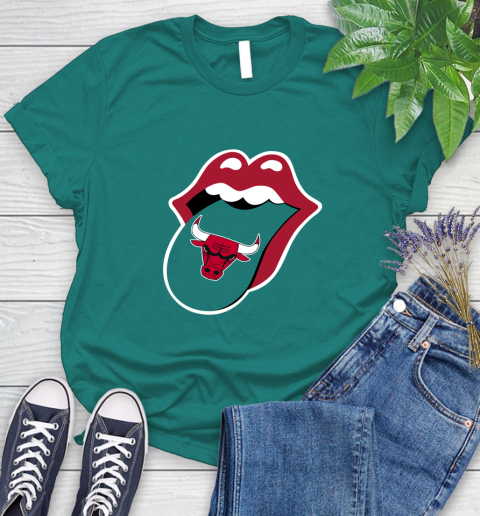 Chicago Bulls NBA Basketball Lips I Root For My Team Adoring Fan 102