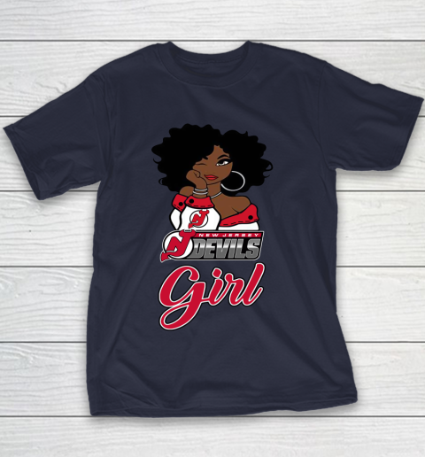 New Jersey Devils Girl NHL Youth T-Shirt 4