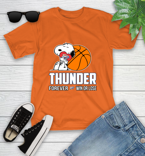NBA The Peanuts Movie Snoopy Forever Win Or Lose Basketball Oklahoma City Thunder_000 109