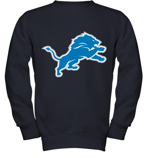 Detroit Lions NFL Pro Line by Fanatics Branded Blue Vintage Victory Youth Sweatshirt