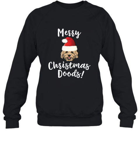 Merry Christmas Goldendoodle Funny Dog Sweatshirt Sweatshirt
