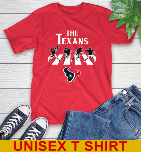 NFL Football Houston Texans The Beatles Rock Band Shirt T-Shirt 12