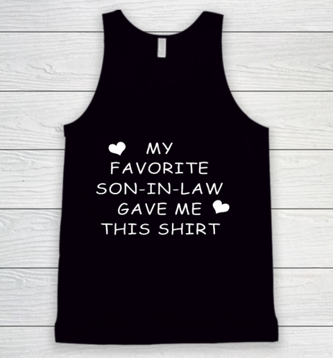Womens Funny Cute Mother In Law Gift From Son In Law Cool Design T Shirt.KGS6TRU5C8 Tank Top